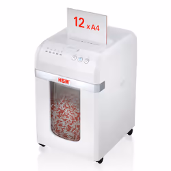 HSM Autofeed X300 destructeur de papier Découpage en particules 52 dB 23 cm Argent, Blanc - Vue supplémentaire 4