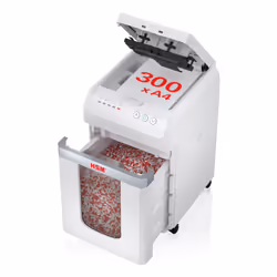 HSM Autofeed X300 destructeur de papier Découpage en particules 52 dB 23 cm Argent, Blanc - Vue supplémentaire 5