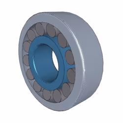 FAG 21305-E1-TVPB, Roulement à rouleaux, Gris, 2,5 cm, 17 mm, 62 mm, 62 mm