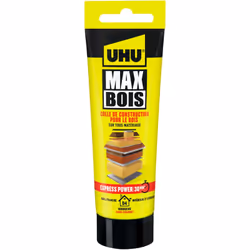UHU Max bois est LA colle forte et résistante, un indispensable dans la construction et l'assemblage avec du bois! Formule à  ...