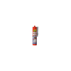 Poly max colle de montage power cartouche grise, colle de montage grise et mastic à haute résistance finale, 425 g - UHU