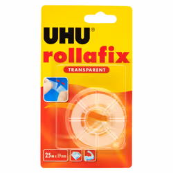 UHU Rollafix, Cassette, Dévidoir scotch