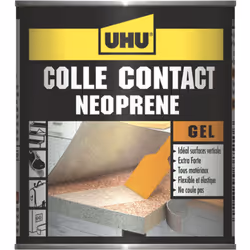 UHU contact néoprène gel est une colle super forte multi-usage intérieur et extérieur, un indispensable ! Sa formule gélifiée ...