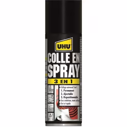 UHU Colle en Spray 3 en 1 - 200ml