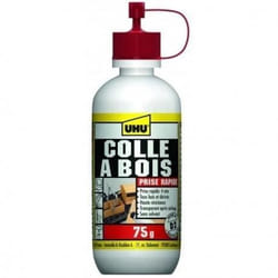 UHU Colle à Bois Prise Rapide (D2) 75g