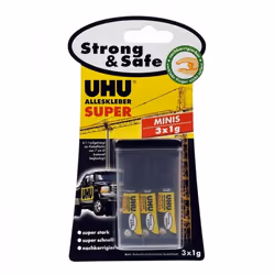 UHU UH44305, Gel, Bouteille compressible, 3 g