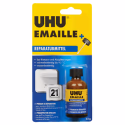 UHU EMAILLE Reparaturkleber 46825 23 g, Liquide, Bouteille, 23 g
