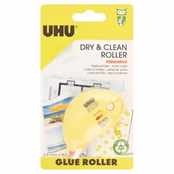 UHU Dry & Clean Roller film/bande correcteur 8,5 m Jaune 1 pièce(s)