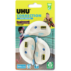 UHU Roller Mini film/bande correcteur 6 m Multicolore 3 pièce(s)