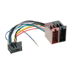 ACV 453023 changeur de genre de câble Radio adapter cable Pioneer ISO 16-pin Noir, Rouge