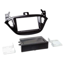 Adaptateur de façade 2-DIN pour avec vide poche Opel Adam / Corsa (E)