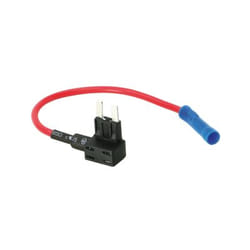 ACV 30.3815-01 porte-fusibles Noir, Bleu, Rouge 12 V 10 A