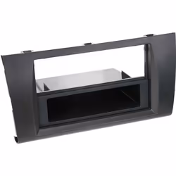 Adaptateur de façade 2-DIN pour avec vide poche Suzuki Swift / Sport noir
