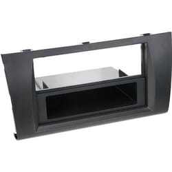 Adaptateur de façade 2-DIN pour avec vide poche Suzuki Swift / Sport noir