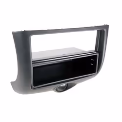 Adaptateur de façade 2-DIN pour avec vide poche Toyota Yaris 1999 > 2003 noir