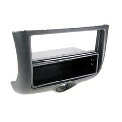 Adaptateur de façade 2-DIN pour avec vide poche Toyota Yaris 1999 > 2003 noir