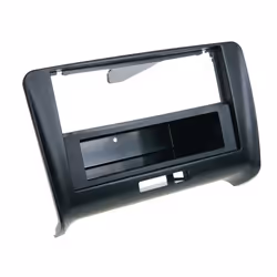 Adaptateur de façade 2-DIN pour avec vide poche Audi TT apres 2006 2014 noir