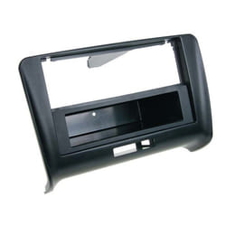 Adaptateur de façade 2-DIN pour avec vide poche Audi TT apres 2006 2014 noir