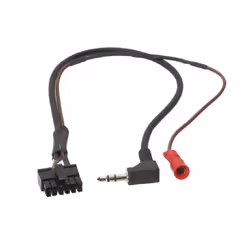 Câble lead autoradio - GENERIQUE - JVC - Noir - Interface commande volant - Universel