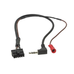 Câble lead autoradio - GENERIQUE - JVC - Noir - Interface commande volant - Universel