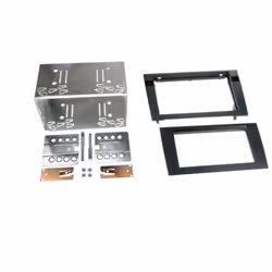 ACV 381320-15-1, Lunette de radio, Voiture, Noir, Monochromatique, Métal, Plastique