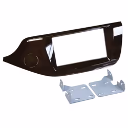 ACV 381178-33-2, Lunette de radio, Voiture, Noir, Monochromatique, Plastique