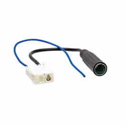 ACV 1513-11, Adaptateur, Noir, Métal, DIN-GT13, 1 pièce(s), Citroen Citroen C1 (P) 07/2014 - 09/2021 Lexus Peugeot Peugeot 10 ...