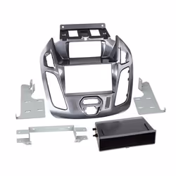 Adaptateur de façade 2-DIN pour avec vide poche Ford Transit Connect 2013 > Nebula