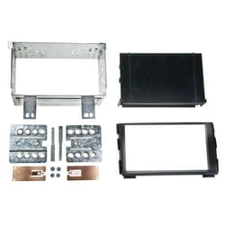 Adaptateur de façade 2-DIN pour avec vide poche KIA ceed 2009 > noir