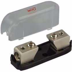 Porte-fusible Mini-ANL - argent - 1 x 10-20mm2 1 entrée 10/20 mm² 1 sortie 10/20 mm² Couleur: argent