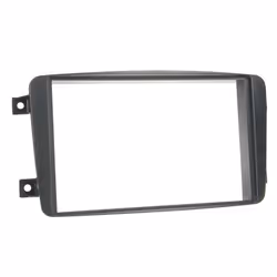 Adaptateur de façade 2-DIN pour Mercedes Classe C / CLK/ Vito / Viano noir