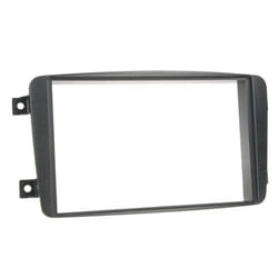 Adaptateur de façade 2-DIN pour Mercedes Classe C / CLK/ Vito / Viano noir