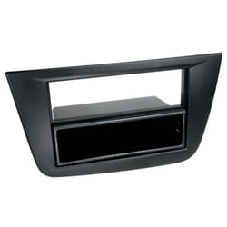 Adaptateur de façade 2-DIN pour avec vide poche Seat Altea / Altea XL / Toledo