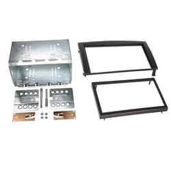 Adaptateur de façade 2-DIN - Skoda - Fabia - 2004-2007 - Noir - Double-Din