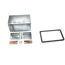 Adaptateur de façade 2-DIN - Alfa - 159/Brera/Spider - Noir - Universel - Voiture