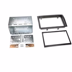 ACV 381094-18, Lunette de radio, Voiture, Gris, Monochromatique, Métal, Plastique