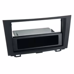 Adaptateur de façade 2-DIN pour avec vide poche Honda CR-V > noir