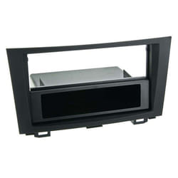 Adaptateur de façade 2-DIN pour avec vide poche Honda CR-V > noir