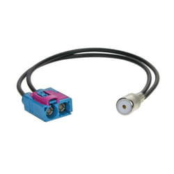 ACV 1521-22 Adaptateur Noir, Bleu Métal, Plastique 500 mm