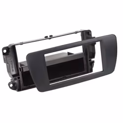 Adaptateur de façade 2-DIN pour avec vide poche Seat Ibiza 2008 > nit noir