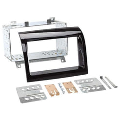 Adaptateur de façade 2-DIN pour Fiat Ducato / Citroen Jumper noir piano