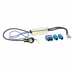 Adaptateur antenne 2x Fakra > ISO > 2x Fakra / double Fakra