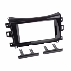 ACV 381210-22-3, Lunette de radio, Voiture, Noir, Monochromatique, Plastique, 200 mm