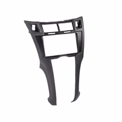 Adaptateur de façade 2-DIN pour Toyota Yaris 2006->2011 noir