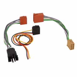 ACV 57-1325, Adaptateur ISO, Quadlock 12 broches, Quadlock 12 broches, Femelle, Femelle, Audi A1 (8X) 07/2010 - 11/2014 Audi ...