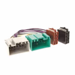 ACV 1353-02, Adaptateur ISO, Quadlock 12 broches, Quadlock 12 broches, Mâle, Mâle, Volvo