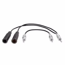 ACV 1512 – 11, Adaptateur, Noir, Blanc, RCA-Din, 3 pièce(s), Nissan Almera Nissan Maxima Nissan Pathfinder Nissan Almera Tino