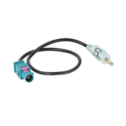 Adaptateur antenne > FAKRA (Z) > DIN Audi/Seat/Skoda/VW/Mercedes