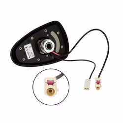 Antenne de toit AM/FM Shark II 12V alimentation externe/fantôme