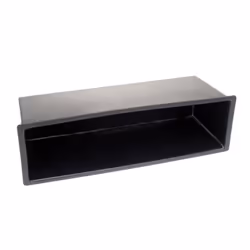 ACV 271000-02, Pièce de console central, Universel, Noir, Monochromatique, Plastique, 53 mm